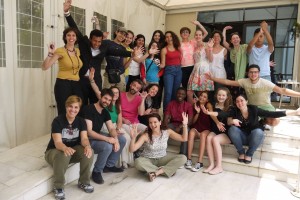 fun group photo Athens June 2015