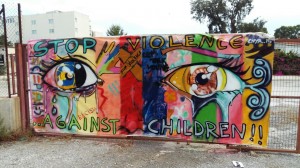 stop violence graffiti 2
