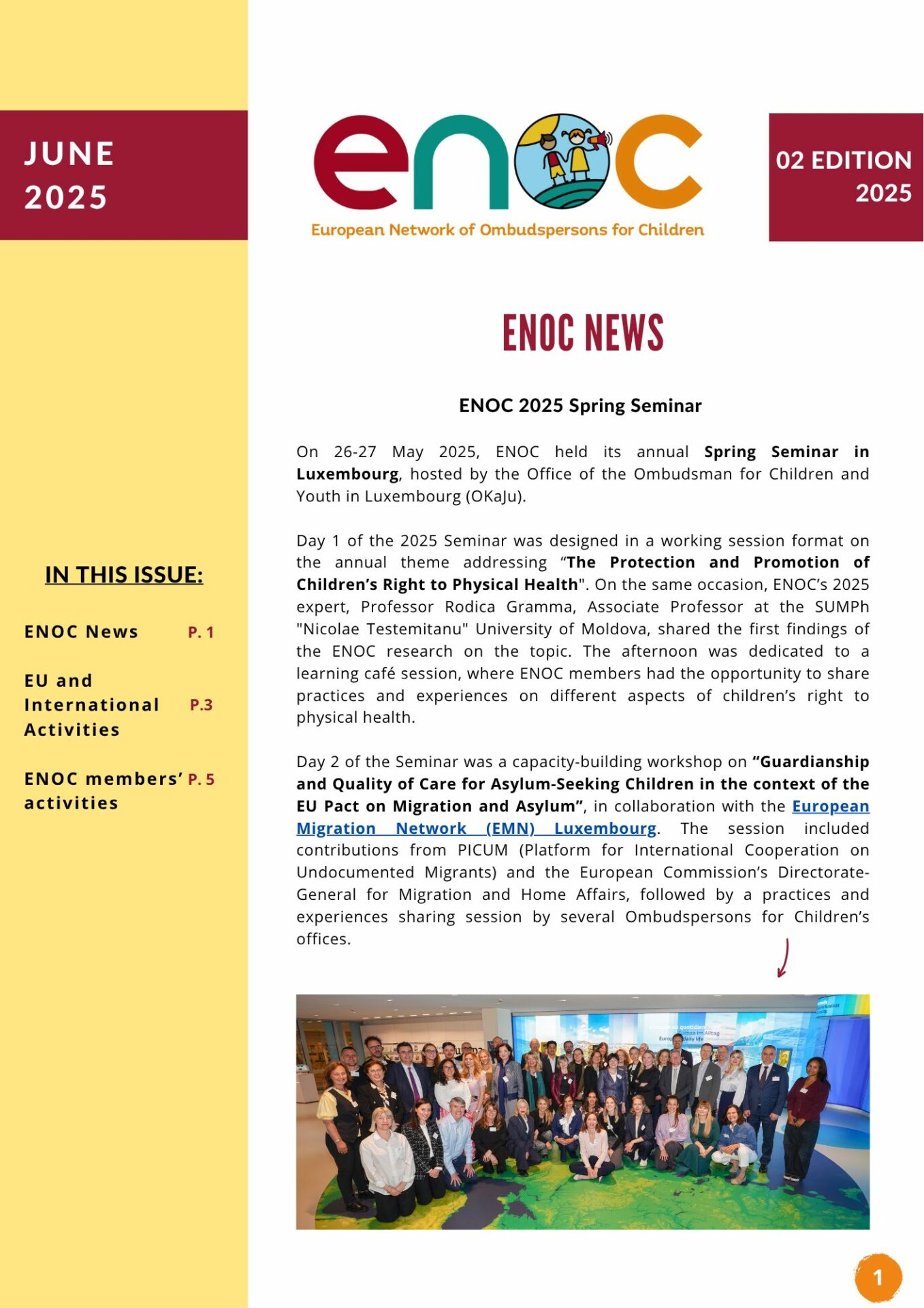 Newsletter 2nd Edition June 2025
