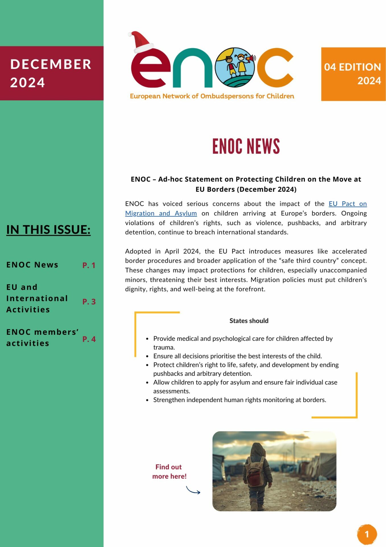 Newsletter 4th Edition December 2024